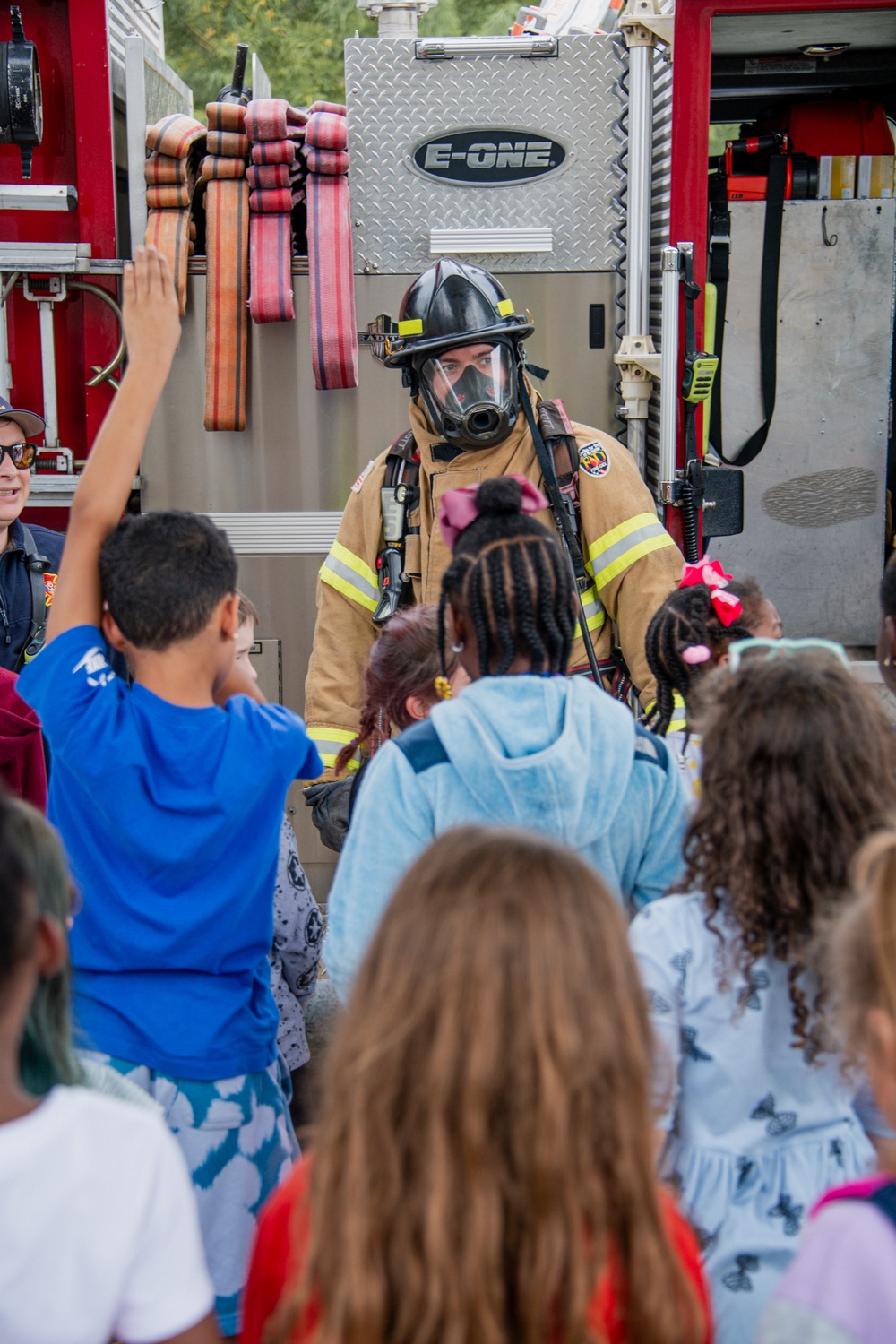 Fort Stewart Fire Department Spreads Awareness for Fire Prevention Week