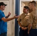 Navy Marine Corps Week; Marine Visit Veterans Village