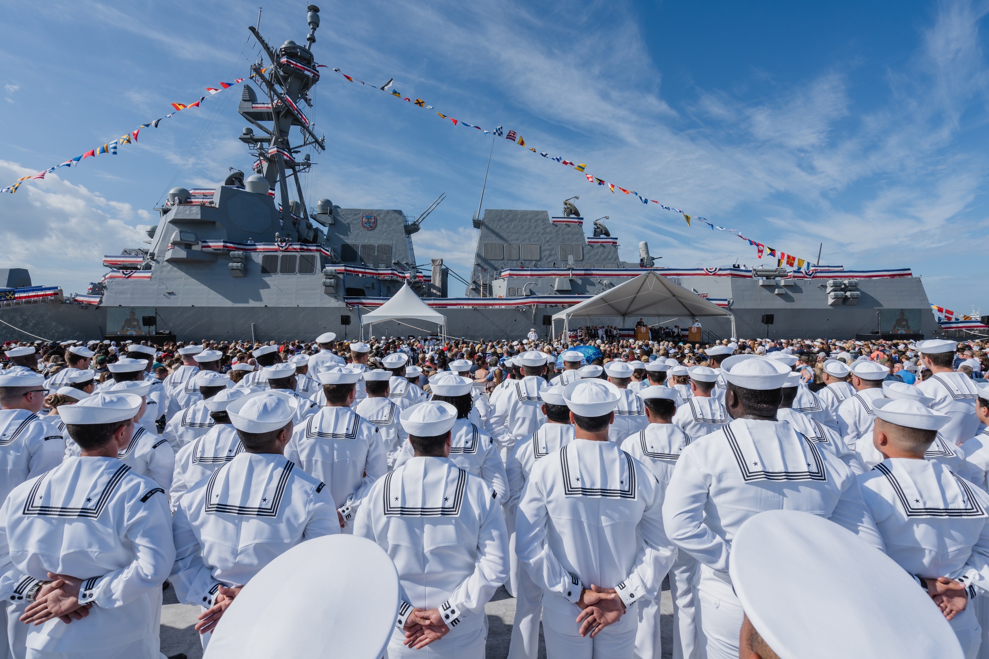 DVIDS - Images - USS Jack H Lucas commissions at Port Tampa Bay