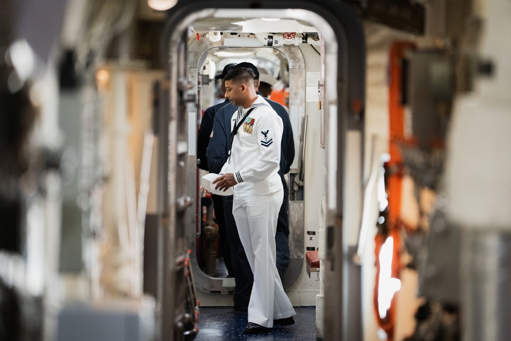 USS Jack H Lucas commissions at Port Tampa Bay