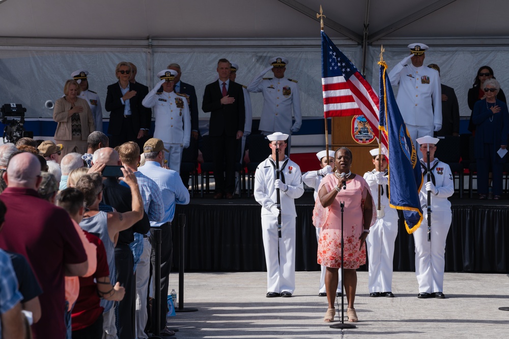 USS Jack H Lucas commissions at Port Tampa Bay