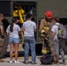 Coast Guard and Marine Corps hold a JROTC visit Kaneohe Bay