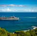 USS Frank Cable (AS 40) arrives to Guam