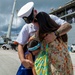 USS Frank Cable (AS 40) arrives to Guam