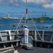 USS Frank Cable (AS 40) arrives to Guam