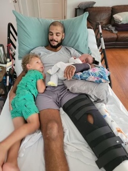 "It will take a major life event to get me out of this Army. I definitely got one." - Maj. Kevin May