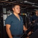 Sailors Stand Watch on the Bridge of USS John Finn (DDG 113), Oct. 4