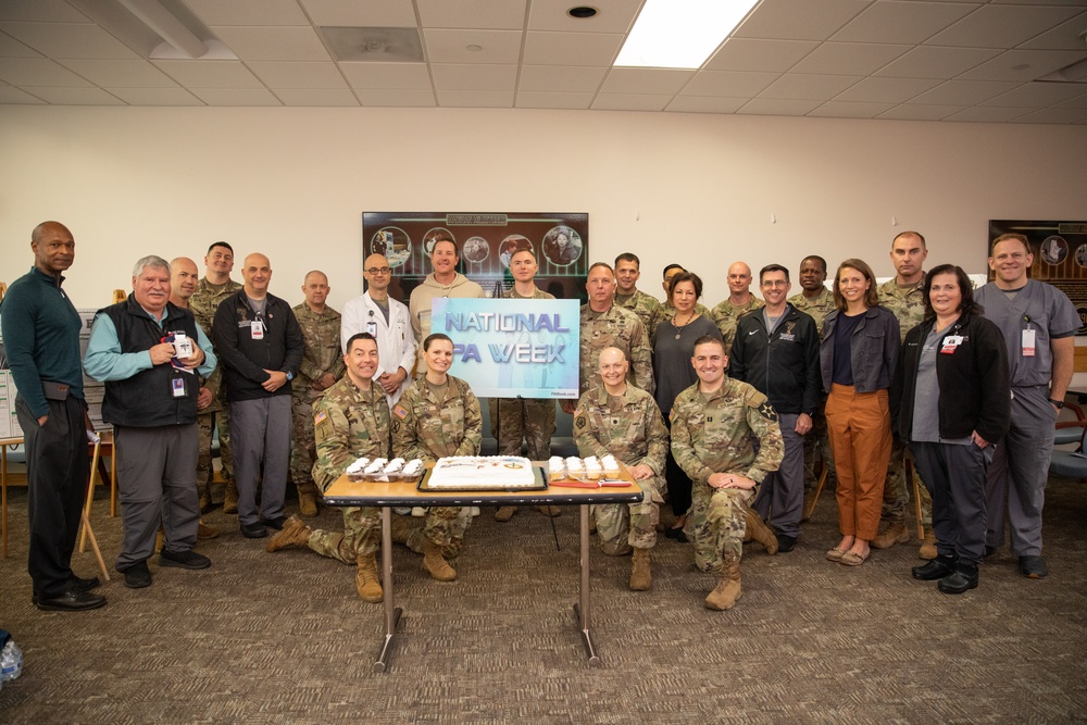 JBLM Medical Practitioners gather to celebrate PA Week