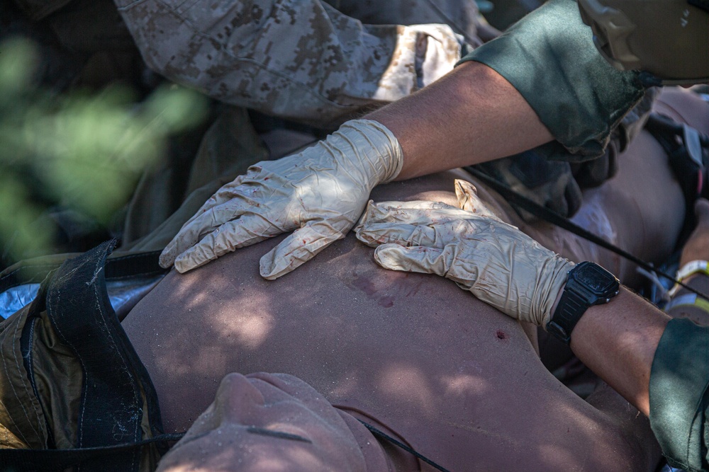 WTI 1-24: CASEVAC Lane Training