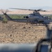 U.S. Marine Corps CH-53 helicopters execute battle drills and external lifts