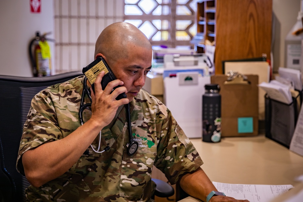 JTF-50 Surgeon Support Cell Takes Care of the Lahaina Community
