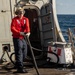 Sailors aboard USS John Finn (DDG 113) Conduct Crash and Salvage Drill