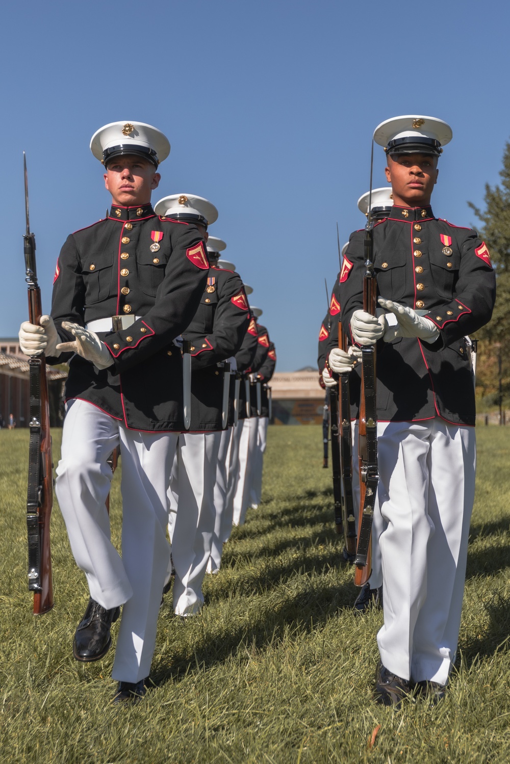 Marines Perform at Independence Hall