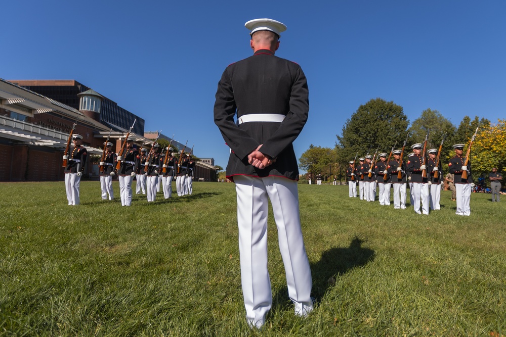 Marines Perform at Independence Hall