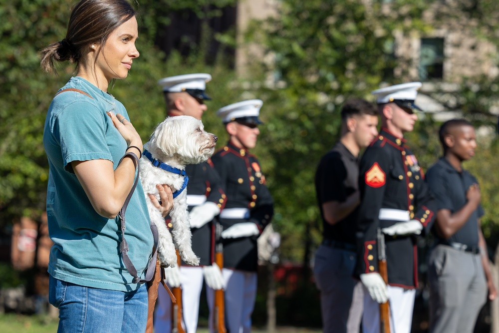 Marines Perform at Independence Hall