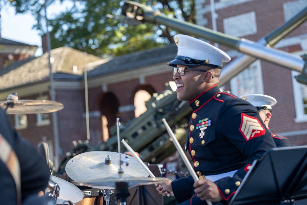 Marines Perform at Independence Hall