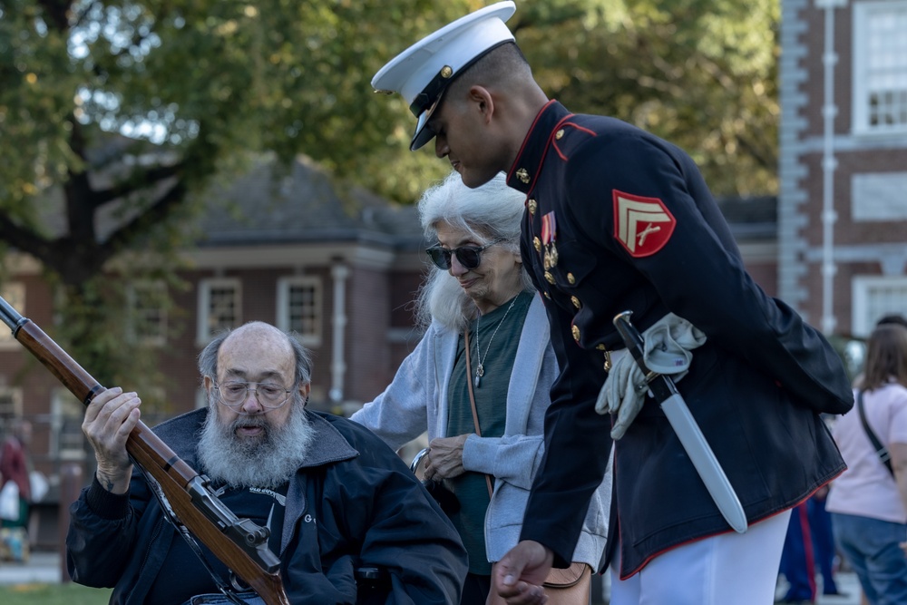 Marines Perform at Independence Hall