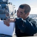Sailors Conduct a Fresh-Water Wash Down Aboard USS John Finn (DDG 113)