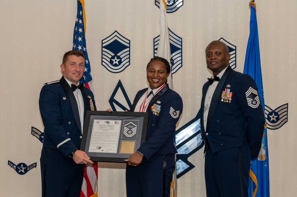 Kunsan AB’s 2023 Senior NCO Induction Ceremony