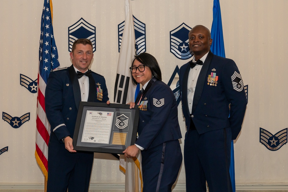 Kunsan AB’s 2023 Senior NCO Induction Ceremony