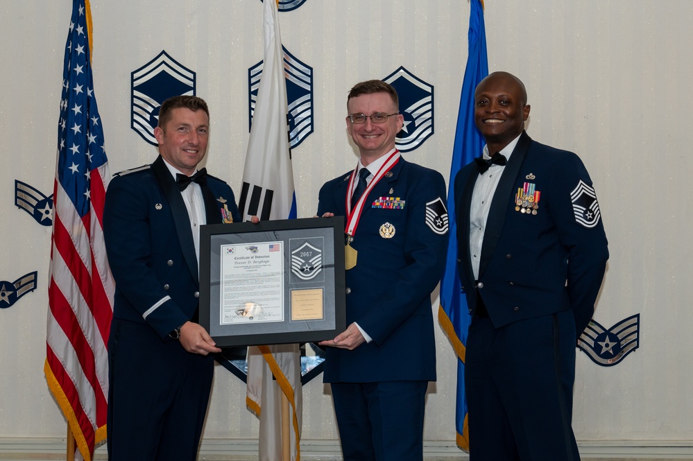 Kunsan AB’s 2023 Senior NCO Induction Ceremony