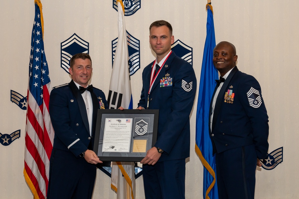 Kunsan AB’s 2023 Senior NCO Induction Ceremony
