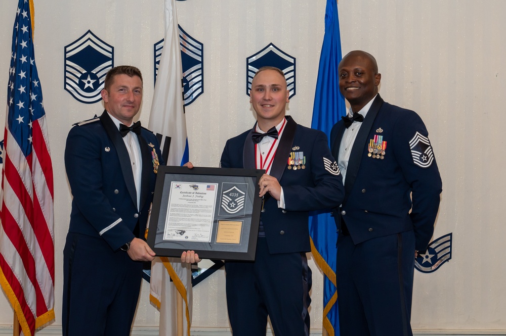 Kunsan AB’s 2023 Senior NCO Induction Ceremony