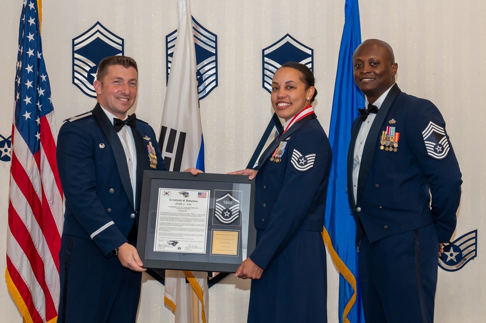 Kunsan AB’s 2023 Senior NCO Induction Ceremony