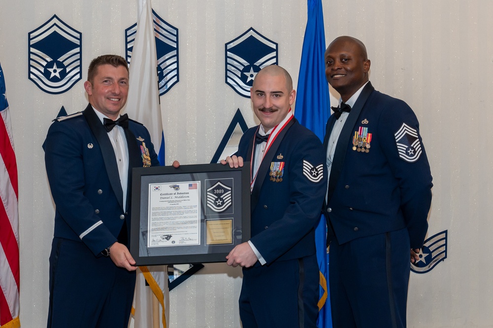 Kunsan AB’s 2023 Senior NCO Induction Ceremony