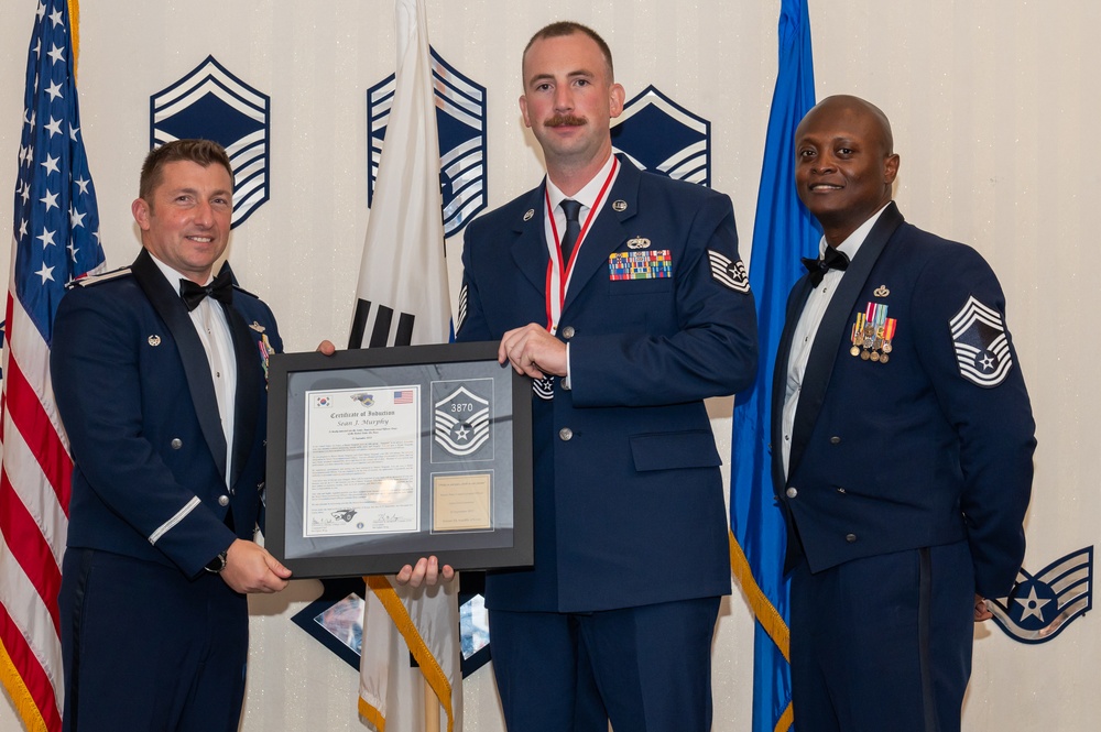 Kunsan AB’s 2023 Senior NCO Induction Ceremony