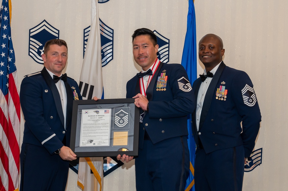Kunsan AB’s 2023 Senior NCO Induction Ceremony