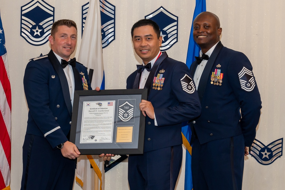 Kunsan AB’s 2023 Senior NCO Induction Ceremony