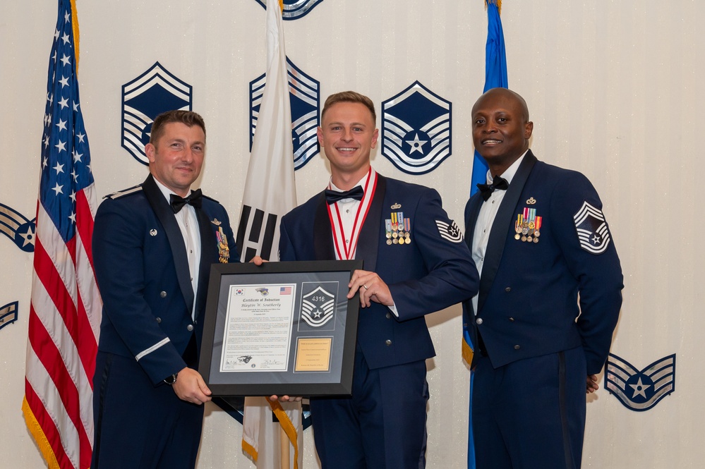 Kunsan AB’s 2023 Senior NCO Induction Ceremony