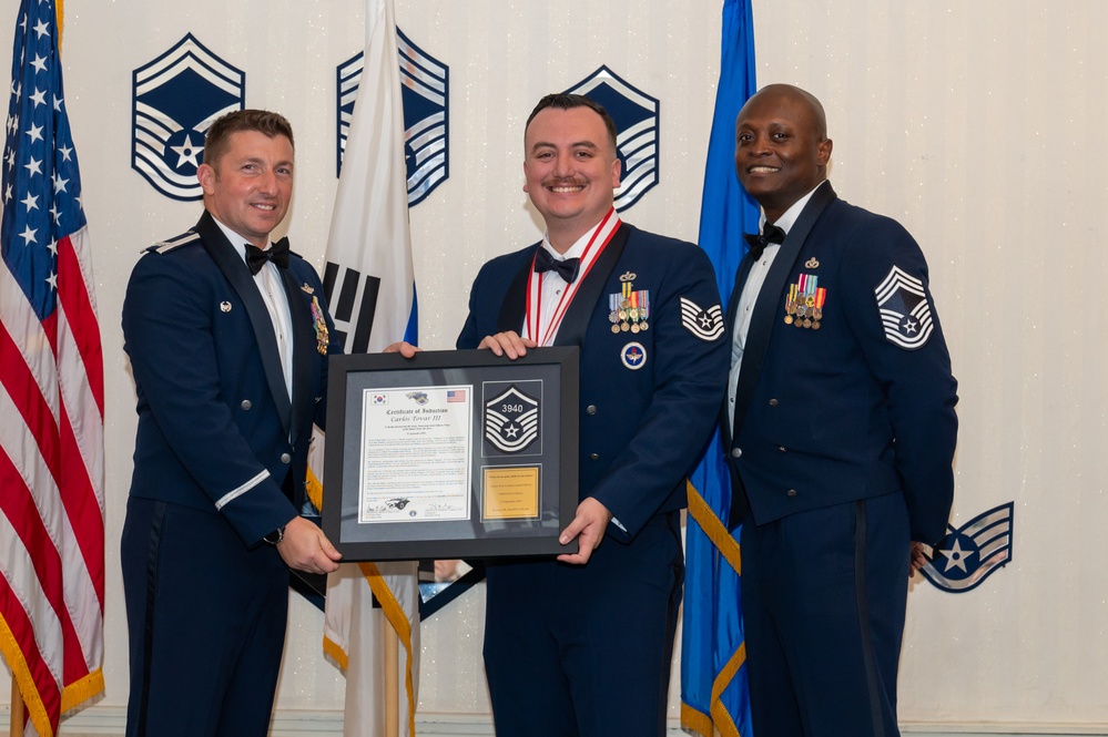 Kunsan AB’s 2023 Senior NCO Induction Ceremony