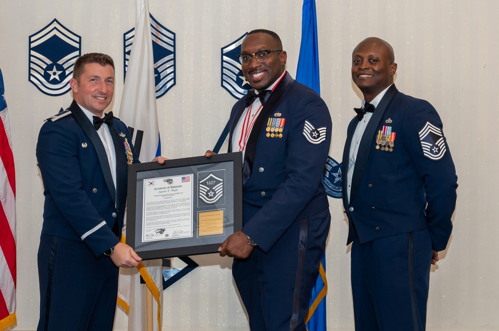 Kunsan AB’s 2023 Senior NCO Induction Ceremony