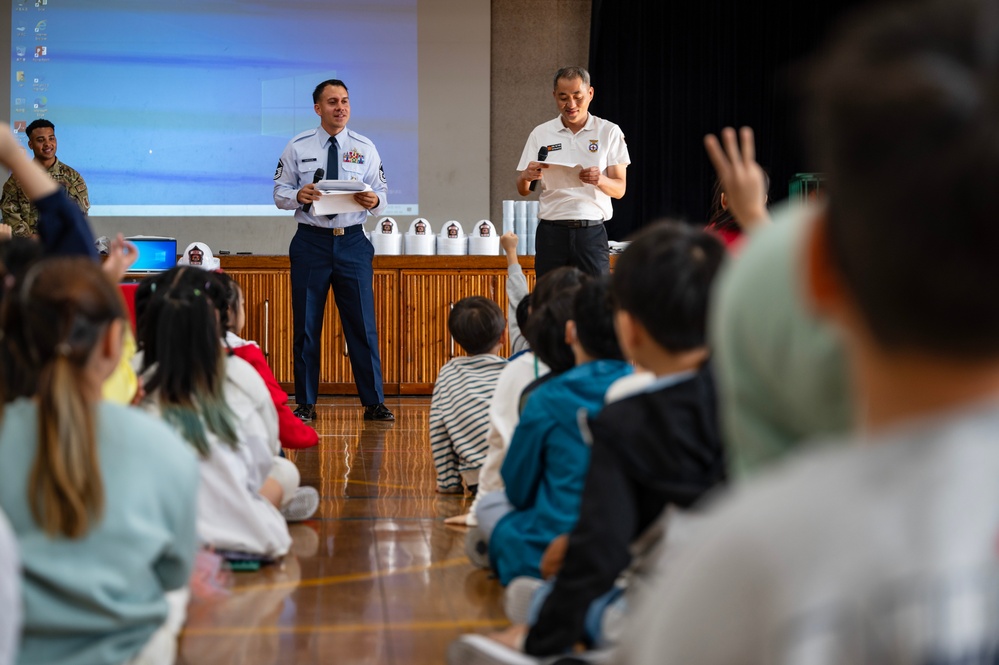 Kunsan Airmen share Fire Prevention with local community