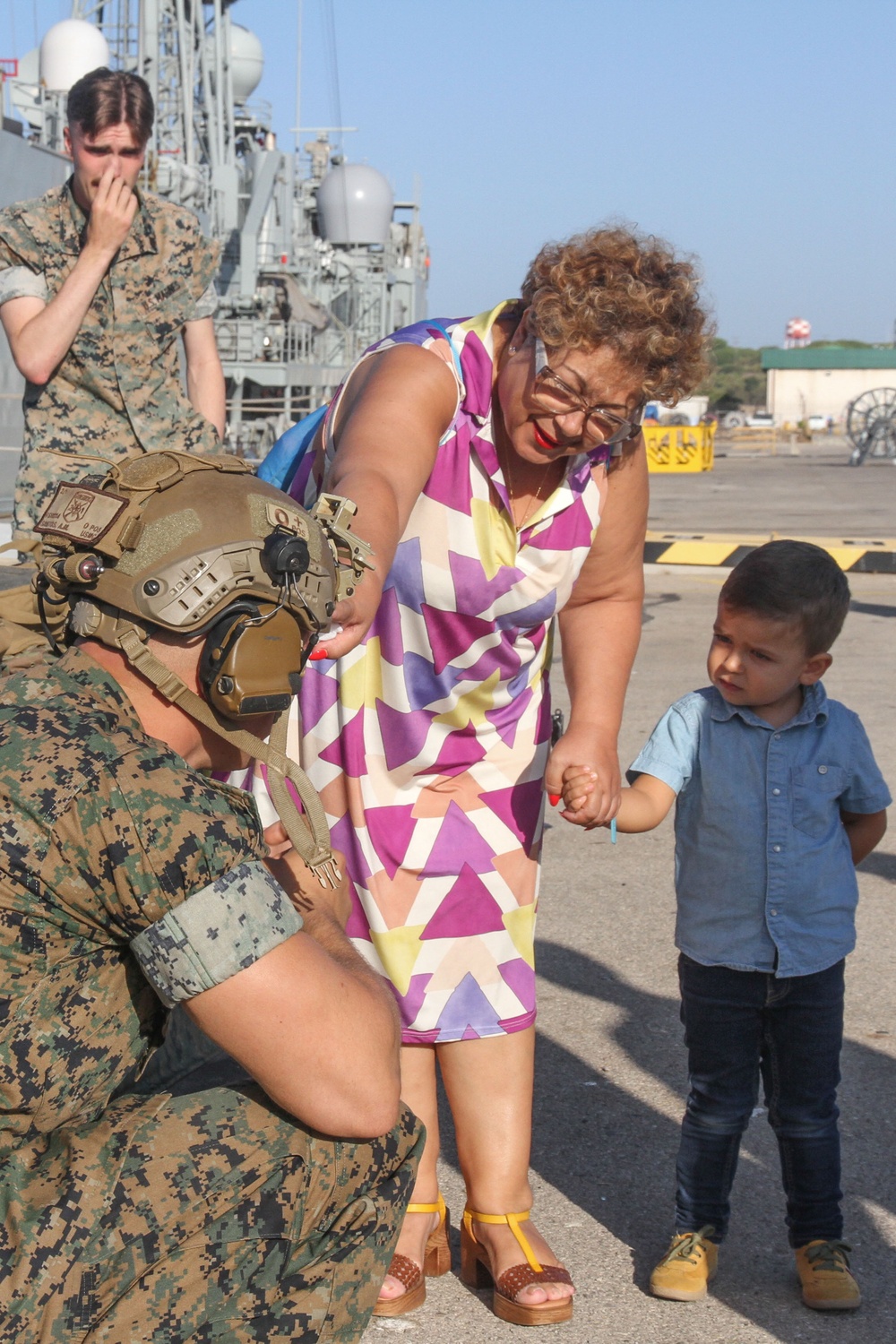U.S. Personnel Participate in Spanish Fleet Open Base Event