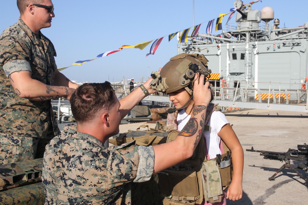 U.S. Personnel Participate in Spanish Fleet Open Base Event