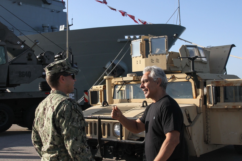 U.S. Personnel Participate in Spanish Fleet Open Base Event
