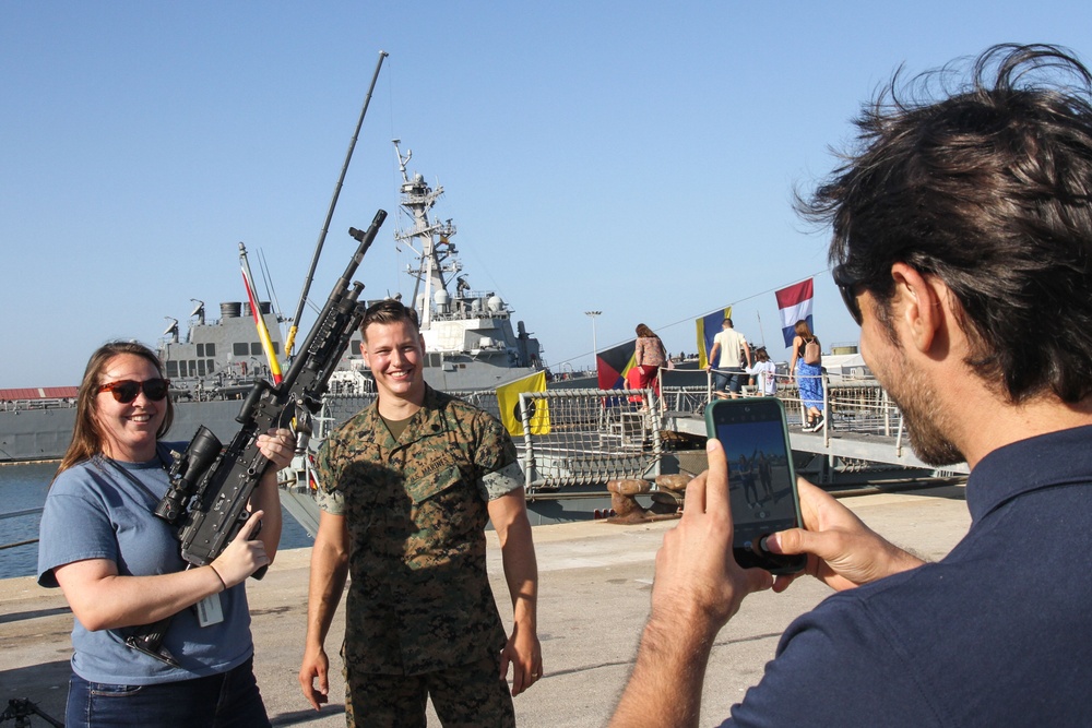 U.S. Personnel Participate in Spanish Fleet Open Base Event
