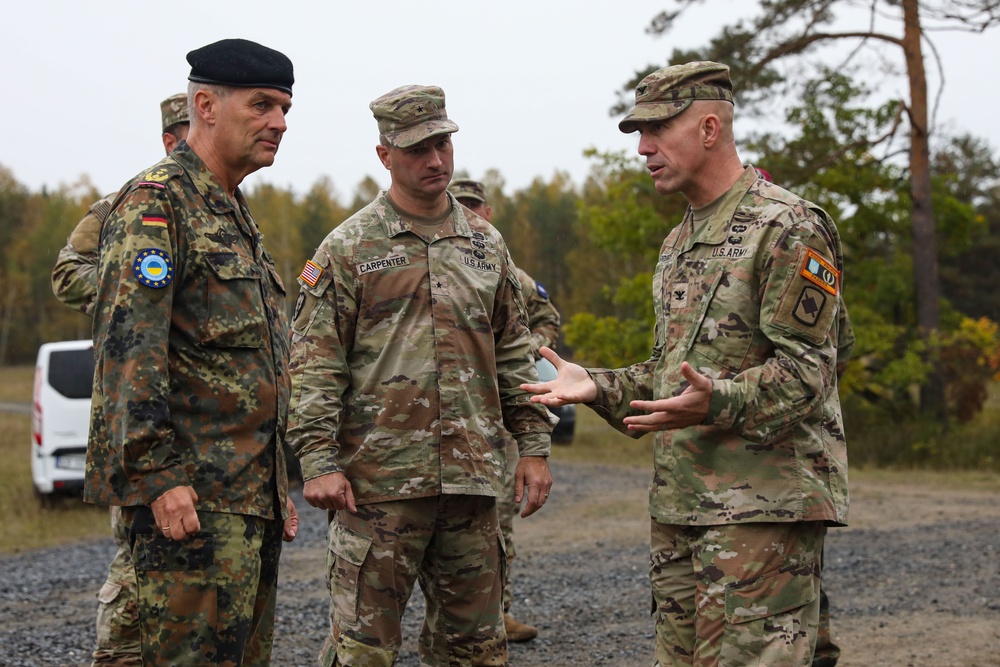 DVIDS - Images - Lt. Gen. Andreas Marlow visits Grafenwoehr [Image 4 of 4]