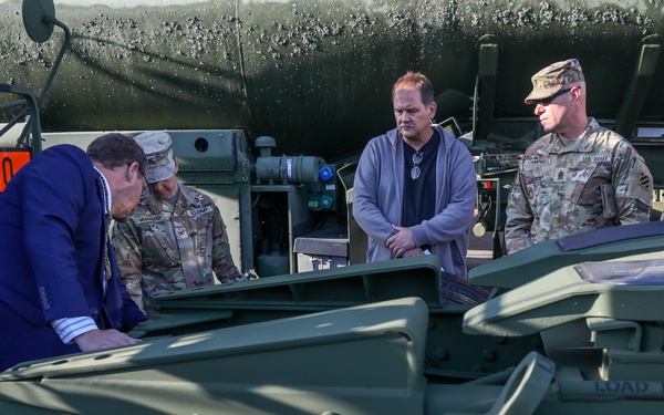 Provider Command visits contract maintenance site for transnational transport refit