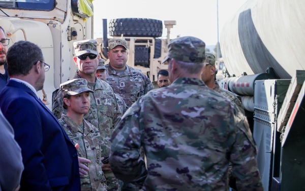 Provider Command visits contract maintenance site for transnational transport refit