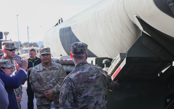 Provider Command visits contract maintenance site for transnational transport refit