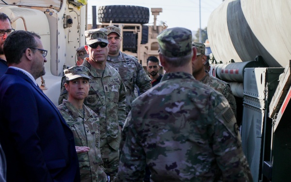 Provider Command visits contract maintenance site for transnational transport refit