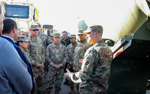 Provider Command visits contract maintenance site for transnational transport refit