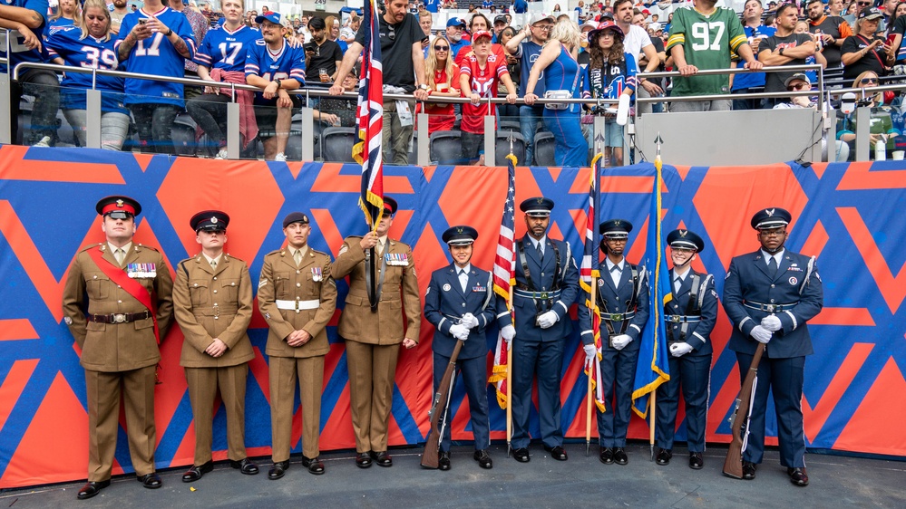 Pathfinders participate in 2023 London NFL Game