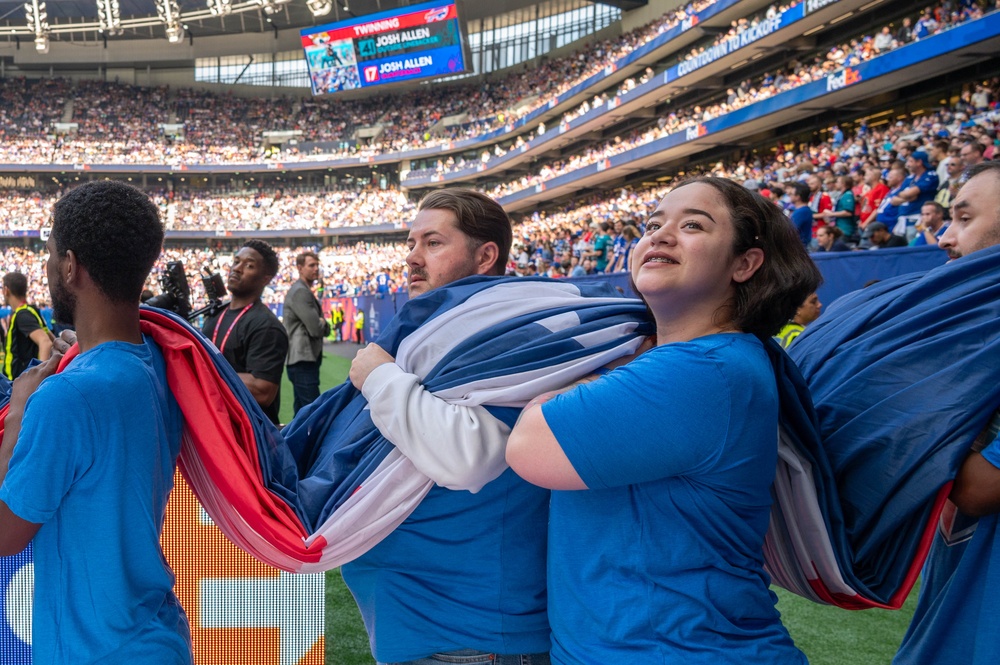 Pathfinders participate in 2023 London NFL Game