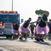 U.S. Navy Sailors, American and Spanish Firefighters participate in Firefighter Competition