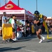 U.S. Navy Sailors, American and Spanish Firefighters participate in Firefighter Competition